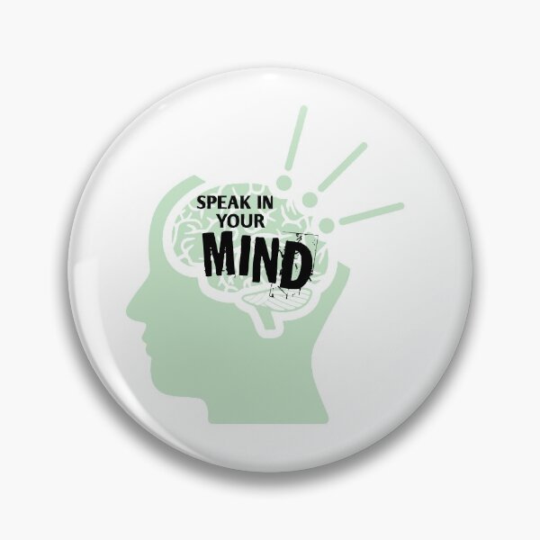 Item preview, Speak In Your Mind Gift For Men And Women  designed and sold by myrstyle.