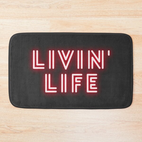 Item preview, Livin' Life - Positive Quote designed and sold by Zentropik.
