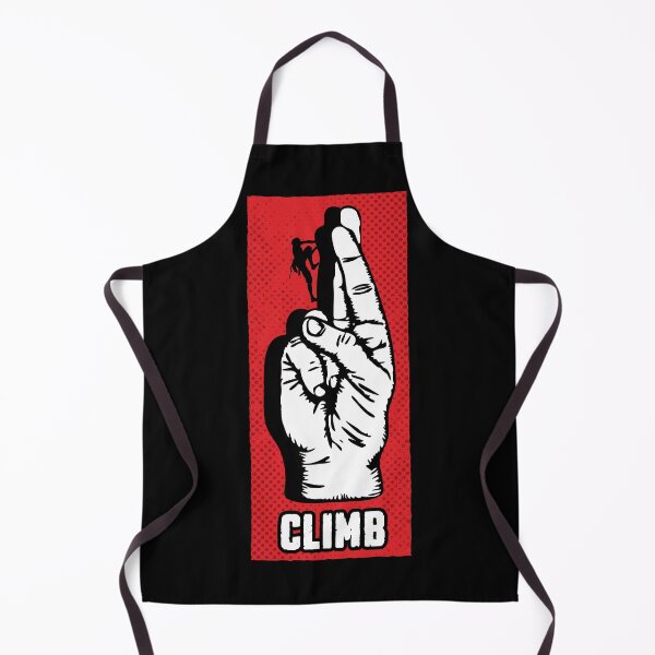 Item preview, Free Solo Rock Climber Fingers Crossed designed and sold by GrandeDuc.
