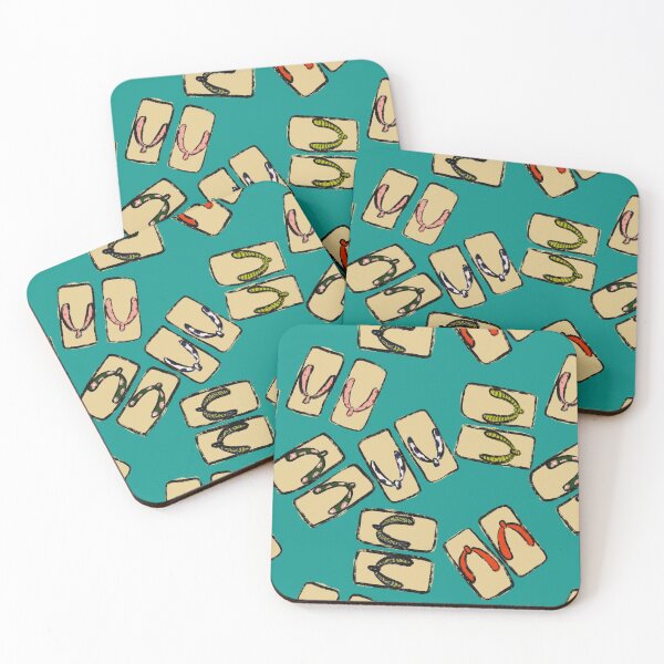 Item preview, Japanese Geta Pattern designed and sold by NakakiArt.