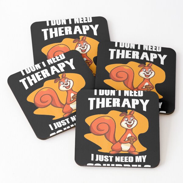 Item preview, I Don_t need Therapy Squirrels Costume Clothes Gift Squirrel T-Shirt designed and sold by LenaEhrlichmann.