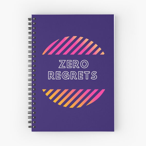Item preview, zero regrets designed and sold by kajalkanojia.