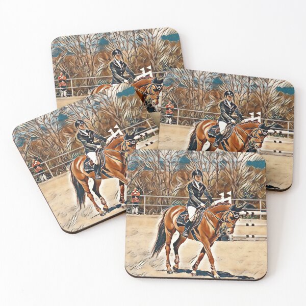 Item preview, Horse girl Horse riding lovers horse art gift designed and sold by TheGallery69.