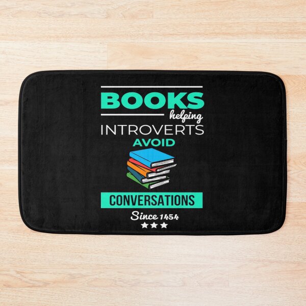 Item preview, Books Helping Introverts Avoid Conversation designed and sold by DynamicWorkshop.