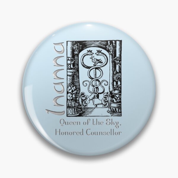Item preview, Inanna, Mesopotamian Goddess designed and sold by Prints4Pagans.
