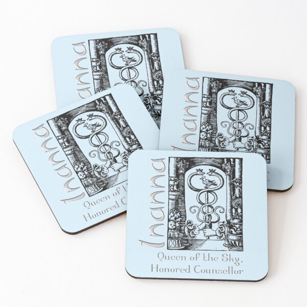 Item preview, Inanna, Mesopotamian Goddess designed and sold by Prints4Pagans.