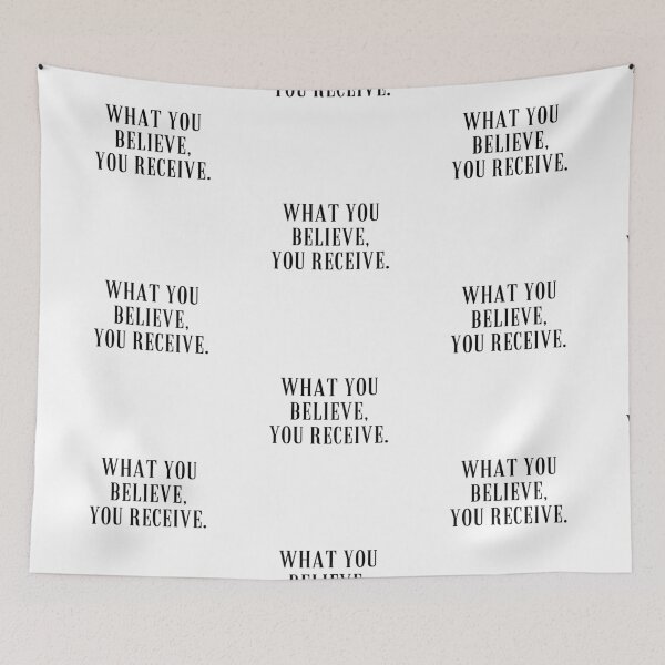 Item preview, What you believe, you receive. designed and sold by EnlightParis.