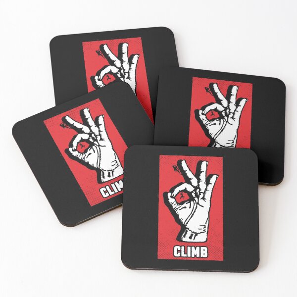 Item preview, Free Solo Rock Climber OK Fingers designed and sold by GrandeDuc.