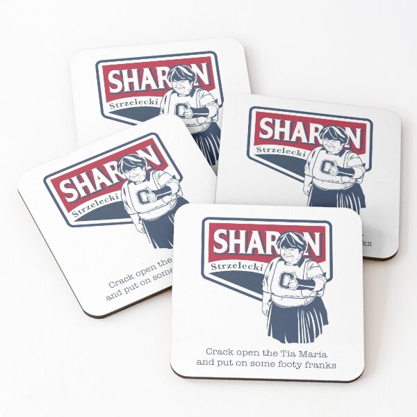 Item preview, Tia Maria, Footy Franks, Sharon Strzelecki, Sharon, Magda Szubanski, Kath and Kim designed and sold by wheatbeltdesign.