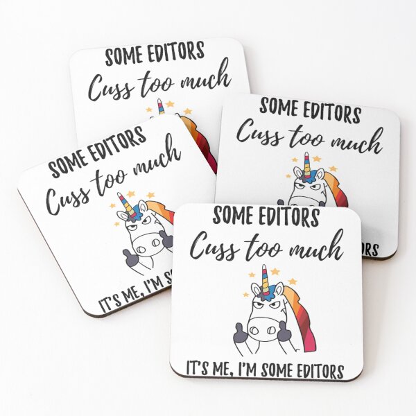 Item preview, Editors cuss too much designed and sold by DynamicWorkshop.