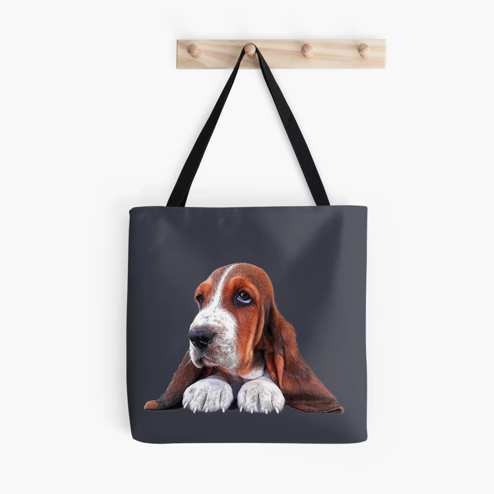 Basset Hound Puppy Dog Tote Bag for Sale by ElegantCat