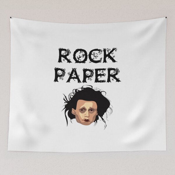 Item preview, Rock Paper Scissor-Hands - Awesome Parody designed and sold by DynamicWorkshop.