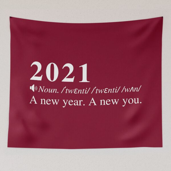 Item preview, 2021: A new year. A new you. Happy new years blessing. designed and sold by mind-illusions.