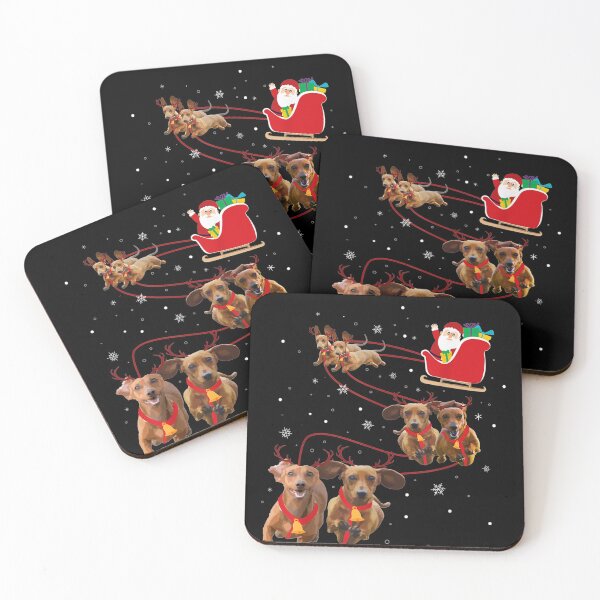 Item preview, Dachshund Christmas designed and sold by ManishDayal.