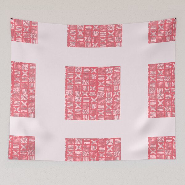 Item preview, Ethnic Pattern Blocks in Red designed and sold by AlteredAtelier.