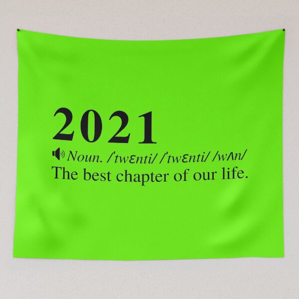 Item preview, 2021: The best chapter of our life. Happy new years blessing. designed and sold by mind-illusions.