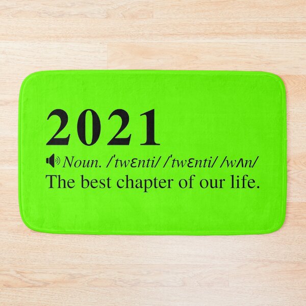 Item preview, 2021: The best chapter of our life. Happy new years blessing. designed and sold by mind-illusions.