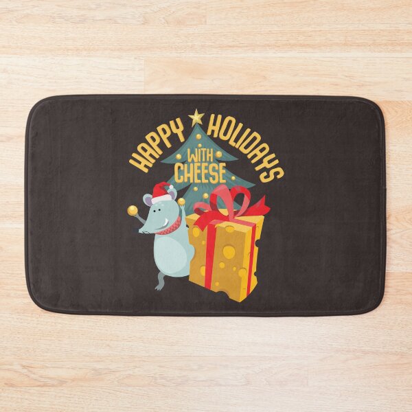 Item preview, Happy Holidays with Cheese designed and sold by Andantino.