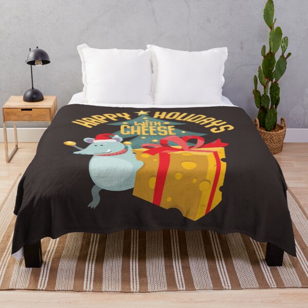 Item preview, Happy Holidays with Cheese designed and sold by Andantino.
