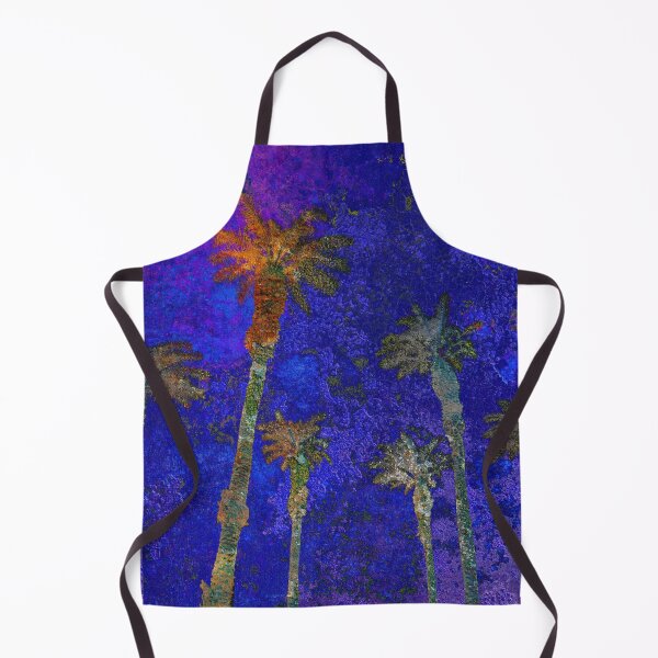 Aperçu de l'œuvre Palmiers bleus rouillés créée et vendue par Larry Costales.