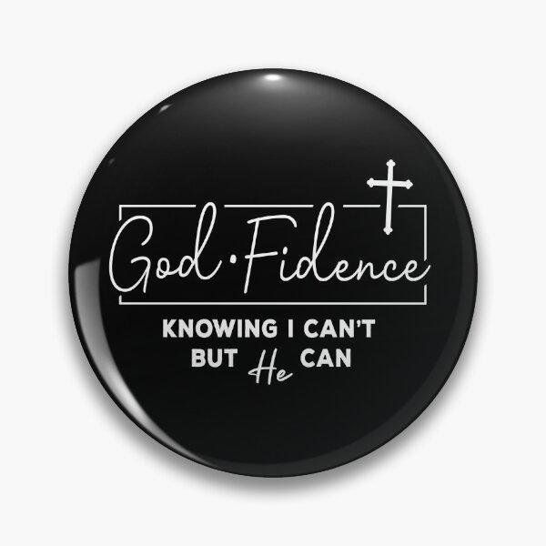 Item preview, Godfidence - Knowing I Can't But He Can designed and sold by silverhexagon.