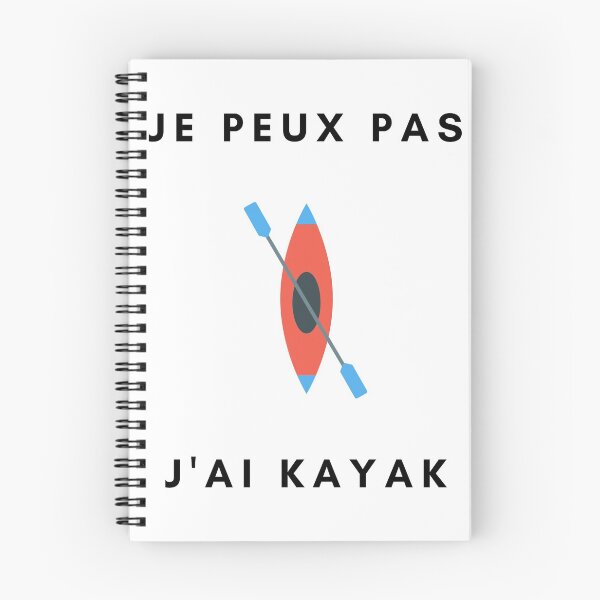 Aperçu de l'œuvre Je peux pas j'ai kayak créée et vendue par KittyLook.