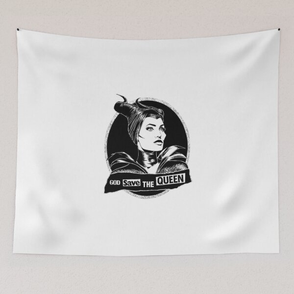 Item preview, Maleficent God Save The Queen designed and sold by JosieQueen.