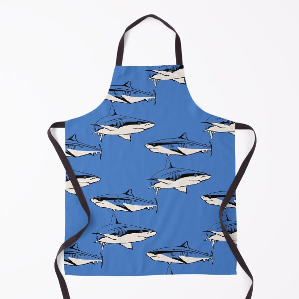 Item preview, Shark Pattern designed and sold by okpinsArtDesign.