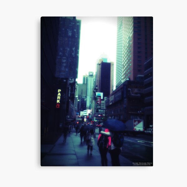 Rachel Maynard Photo - Rainy Day New York City Canvas Print
