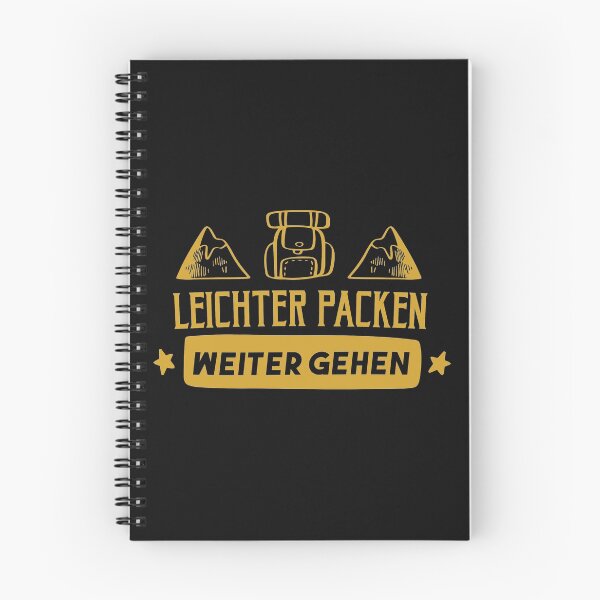 Item preview, Pack Easier Go On | German hiking designed and sold by Ainbowz-Artwork.