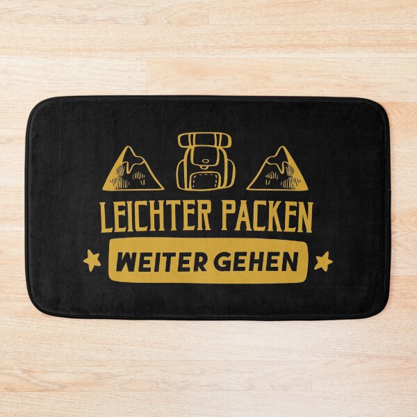 Item preview, Pack Easier Go On | German hiking designed and sold by Ainbowz-Artwork.