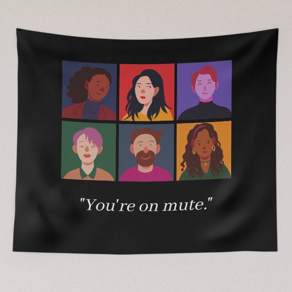 Item preview, You're on mute! - the perks of working from home designed and sold by designair.