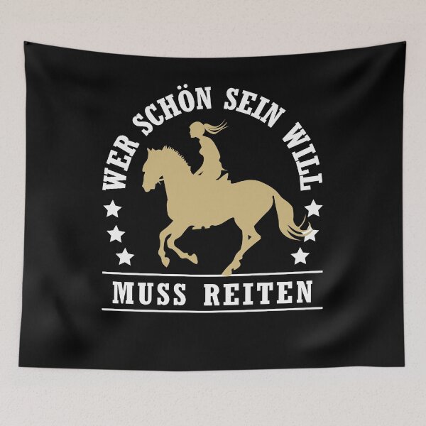 Item preview, Horsewoman rides horse funny rider horses saying design designed and sold by FalkDania.