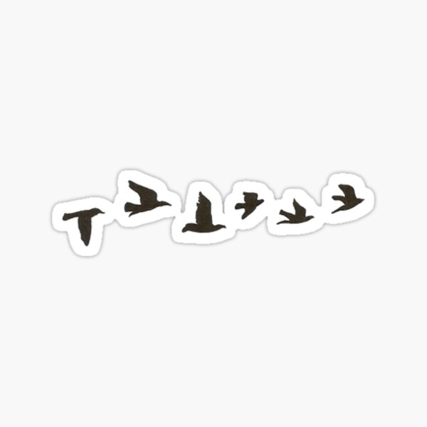 Flying Birds Sticker