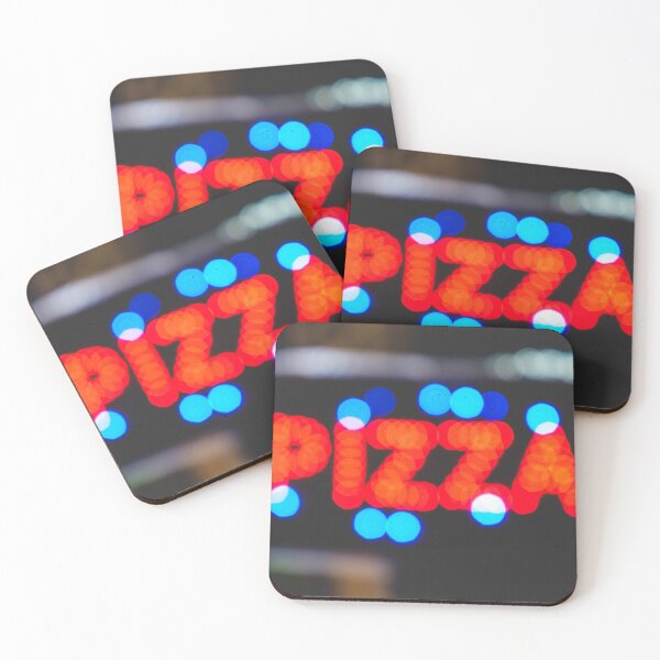 Item preview, Neon Pizza Sign Blurred designed and sold by Giorgio Magini.