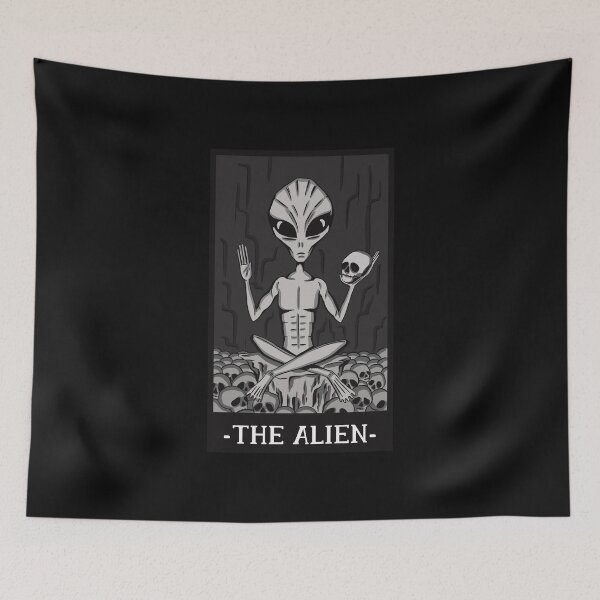 Item preview, Alien tarot, tarot card designed and sold by DerSenat.