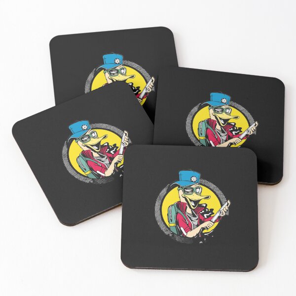 Item preview, Duck thief funny funky with knief designed and sold by Sovik Goswami.