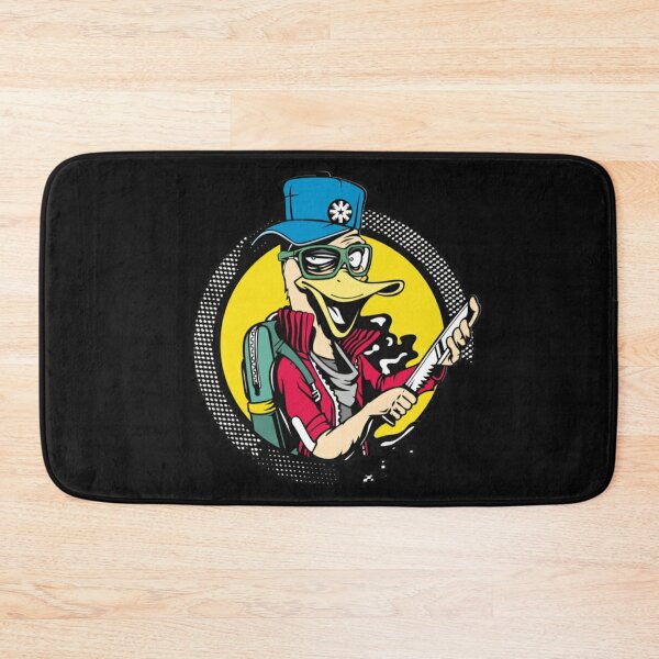 Item preview, Duck thief funny funky with knief designed and sold by Sovik Goswami.