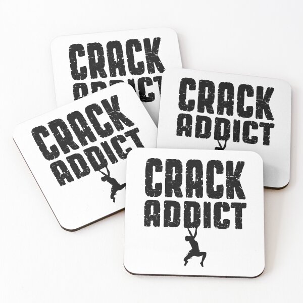 Item preview, Free Solo Rock Climber Crack Addict designed and sold by GrandeDuc.