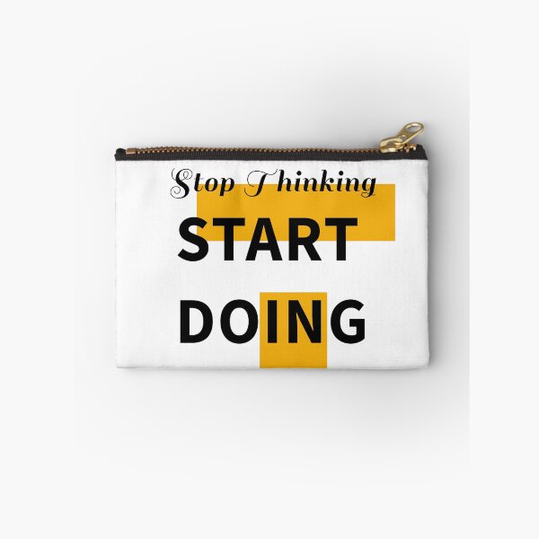 Item preview, Stop Thinking START DOING designed and sold by Mushrankhan.