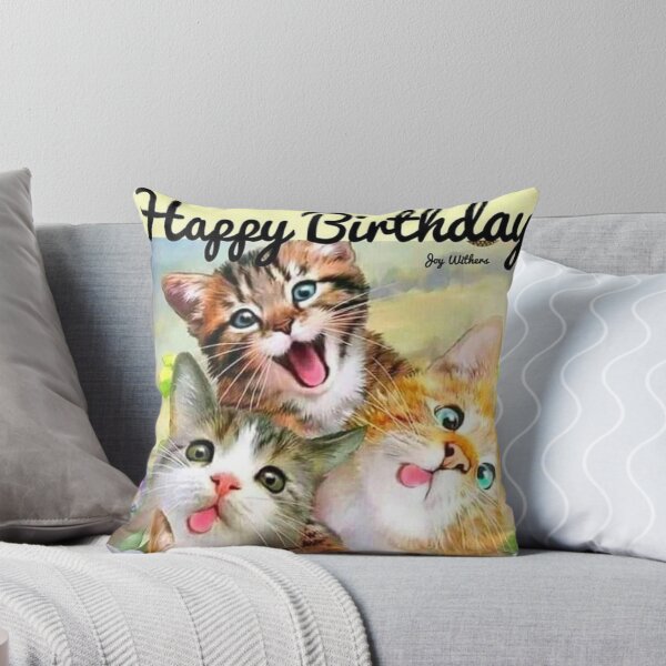 Item preview, Birthday wishes with cute cats ? designed and sold by Hinakhan59241.