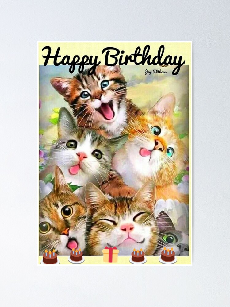 Birthday wishes with cute cats ?\