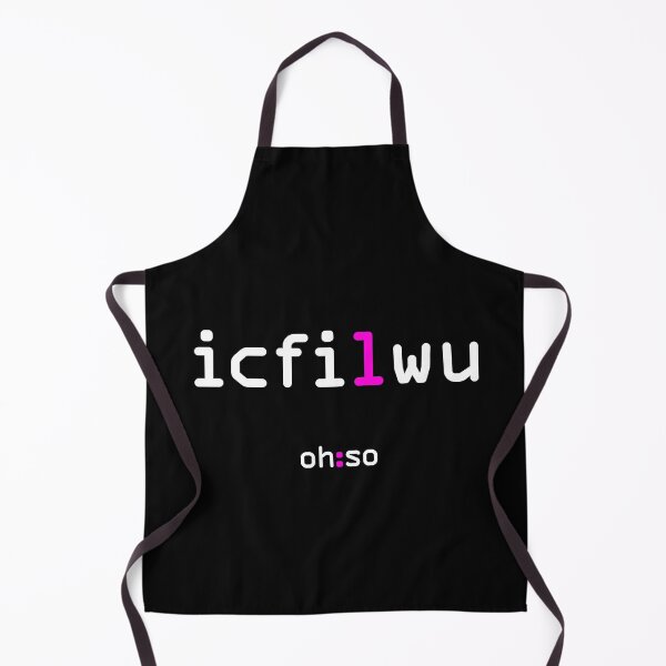 Item preview, ICFILWU Make a statement or go ironic with cute text-speak. designed and sold by oh-so.