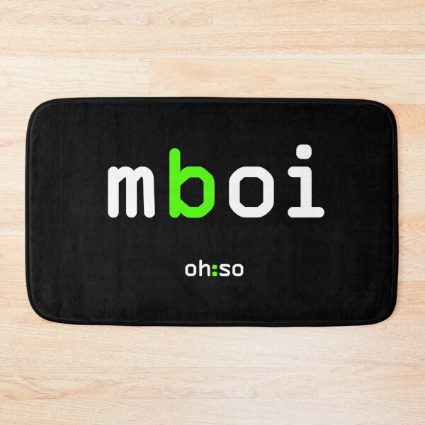 Item preview, MBOI Make a statement or go ironic with silly text-speak. designed and sold by oh-so.