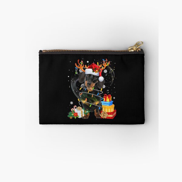 Item preview, Dachshund Reindeer Christmas Lights Funny Dog Xmas Gift +899 designed and sold by ManishDayal.