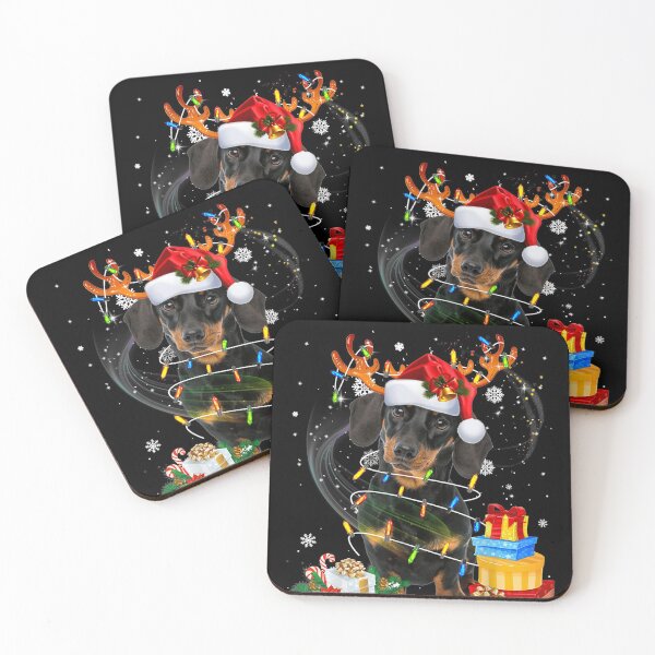 Artikelvorschau, Dackel Rentier Weihnachtsbeleuchtung Lustiger Hund Weihnachtsgeschenk +899 entworfen und verkauft von ManishDayal.
