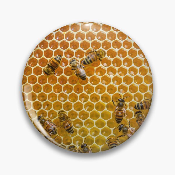 Item preview, Honeybees on Honeycombs Making Honey designed and sold by Giorgio Magini.