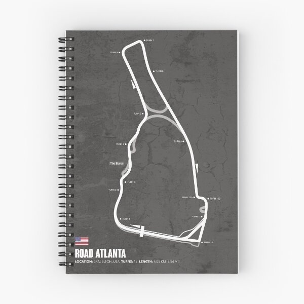 Item preview, Road Atlanta designed and sold by Mapstars.