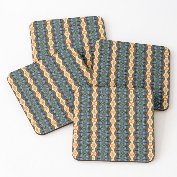 Item preview, Colorama 2: abstract ricochets golden bands designed and sold by Joie-et-Poesie.