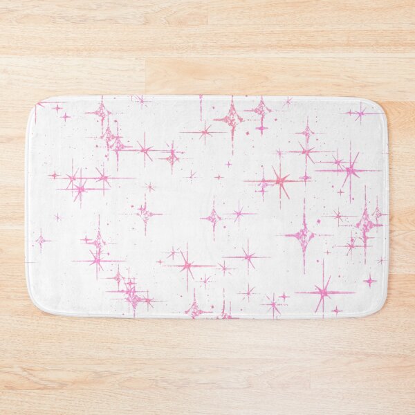 Item preview, Cute pink stars universe pattern print designed and sold by Bregjevt.